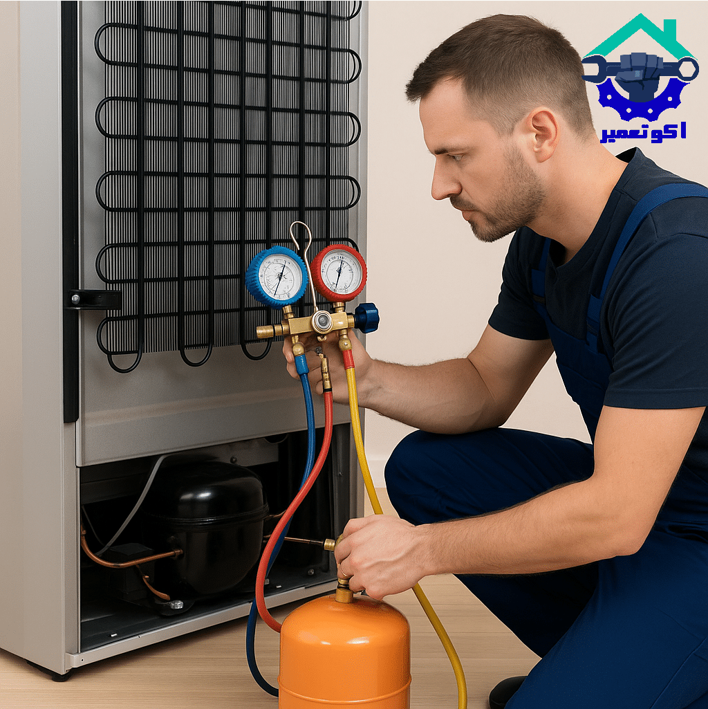 تعویض گاز یخچال