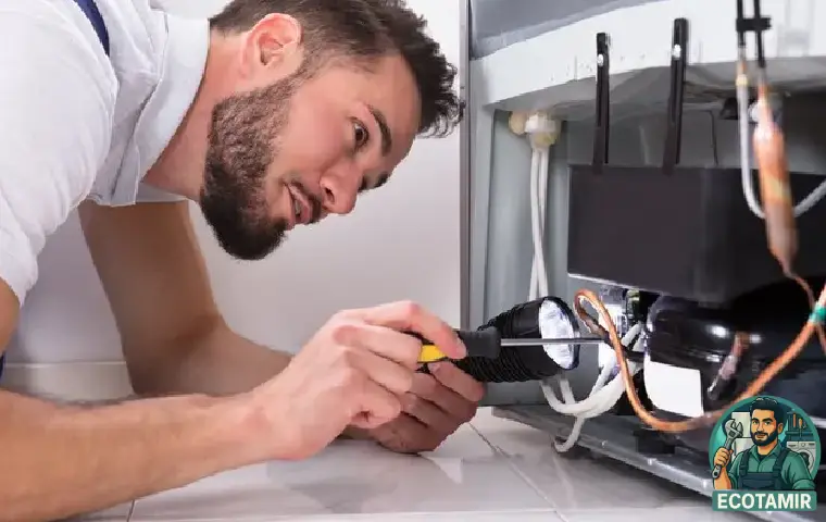 تعمیر یخچال بوش توسط تعمیرکار