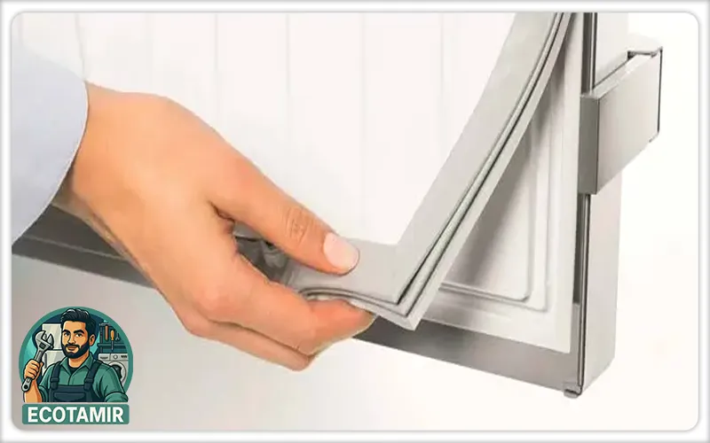 تعمیر درب یخچال ساید بای ساید هیتاچی