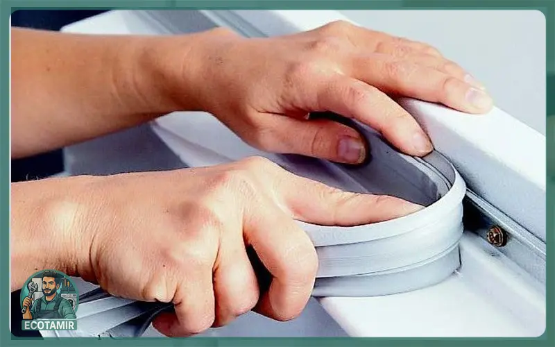 مراحل کلی تعویض نوار درب